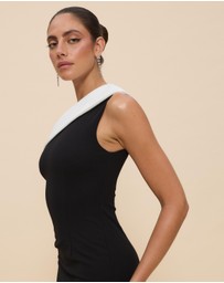CHANCERY - Vendi One Shoulder Maxi Dress