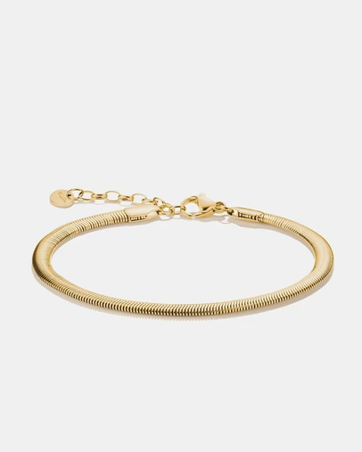THOMAS SABO - Gold-Tone Stainless Steel Snake Chain Bracelet