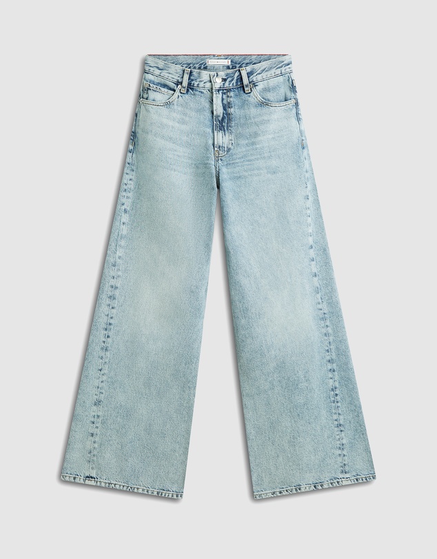 Tommy Hilfiger - Twist '70s High Rise Wide Leg Jeans