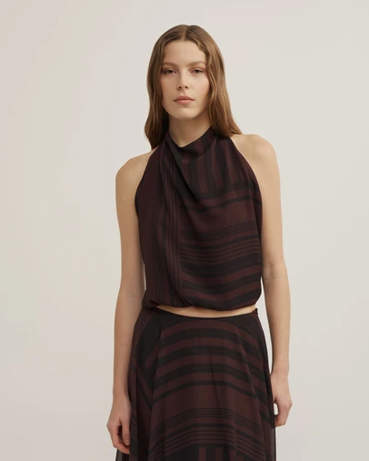 Witchery - High Neck Drape Top