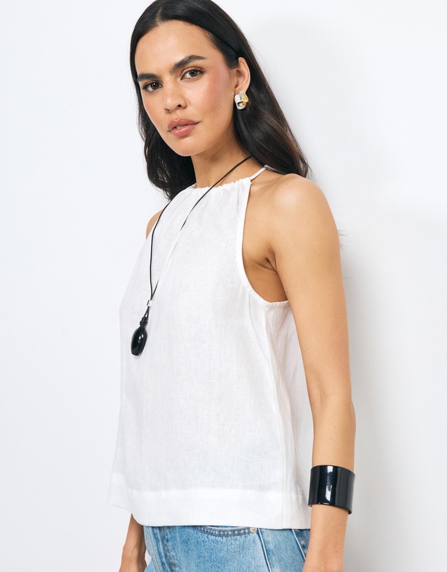AERE - Ayla Linen Top