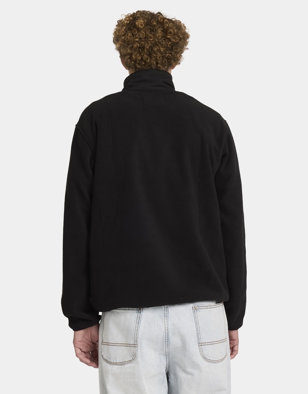 RVCA - Mens Go Mock Neck Fleece Jumper