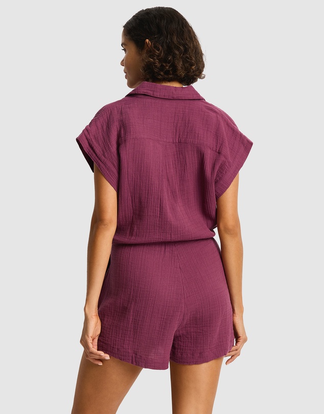 Sea Level Australia - Sunset Playsuit