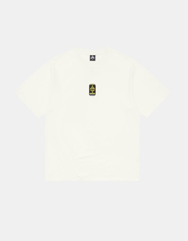 Hard Rated - Hard Rated Can Woven Tee Cream