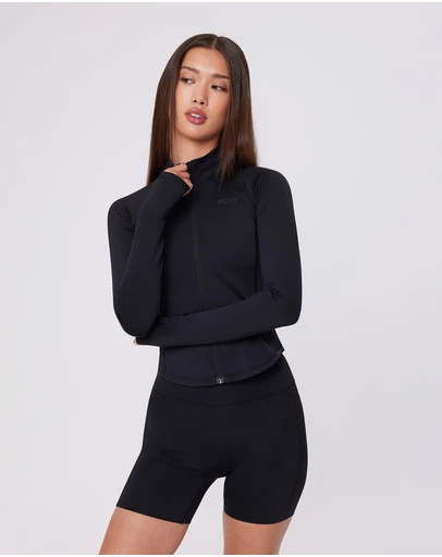 Upstate - Contour+ Zip Through - Black