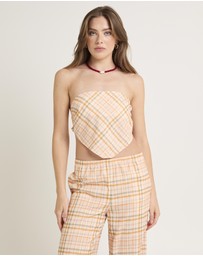 Subtitled - Ellery Printed Bandeau Top