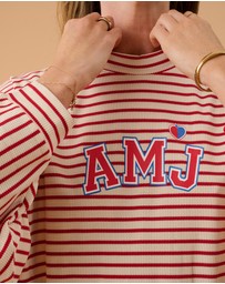 Araminta James - AMJ Waffle LS Top