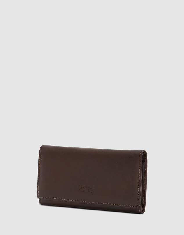 Florence - Carmen Brown Leather Wallet