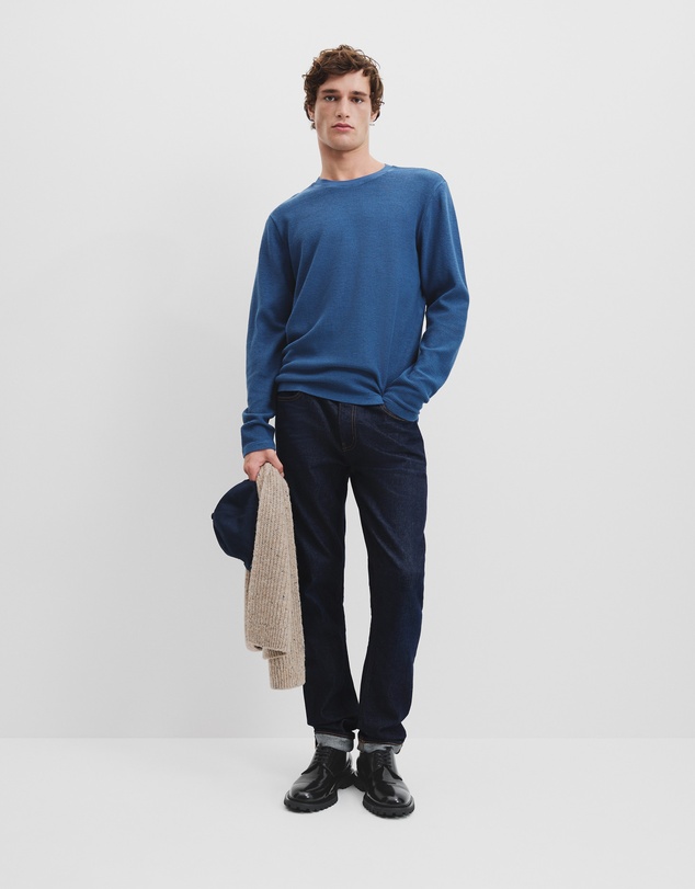 Country Road - Textured Long Sleeve T-shirt