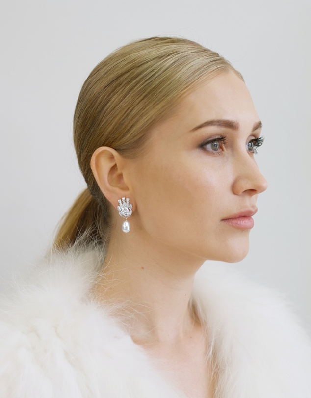 Stephanie Browne - Viva Pearl Earrings
