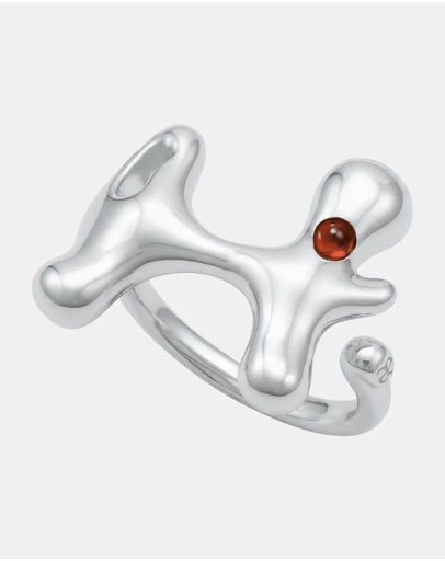 Graedance - Pisces Garnet Ring