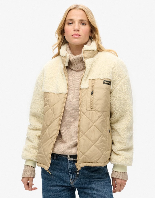 Superdry - Workwear Fleece Hybrid Jacket