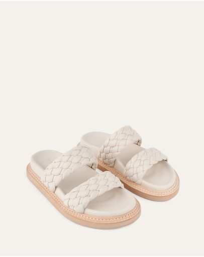 OFF WHITE LEATHER