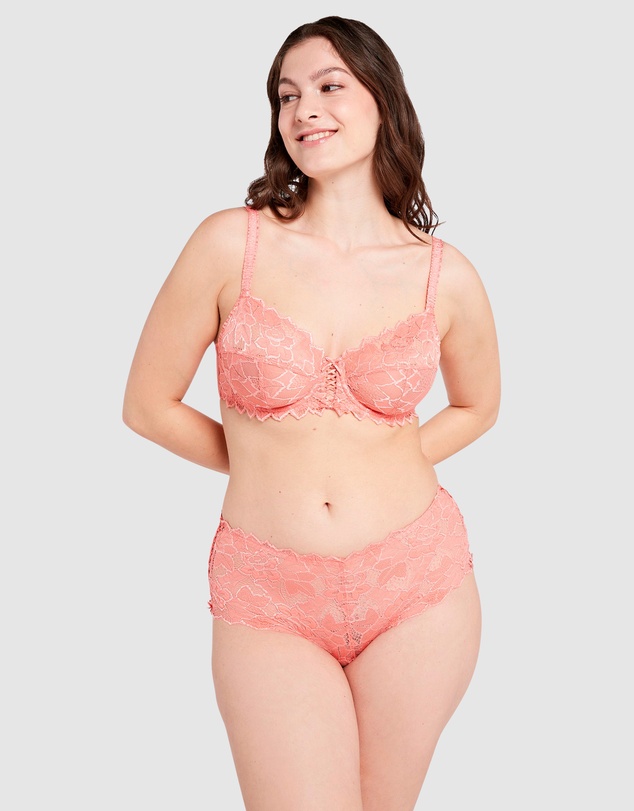 Sans Complexe - Arum Mid-Rise Lace Brief