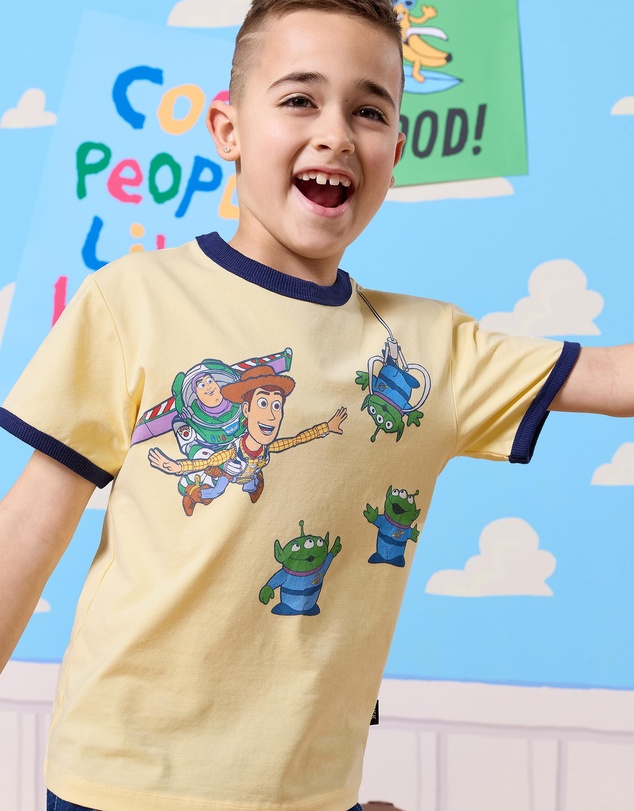 Rock Your Kid - Toy Story Ringer Tee - Kids-Teens