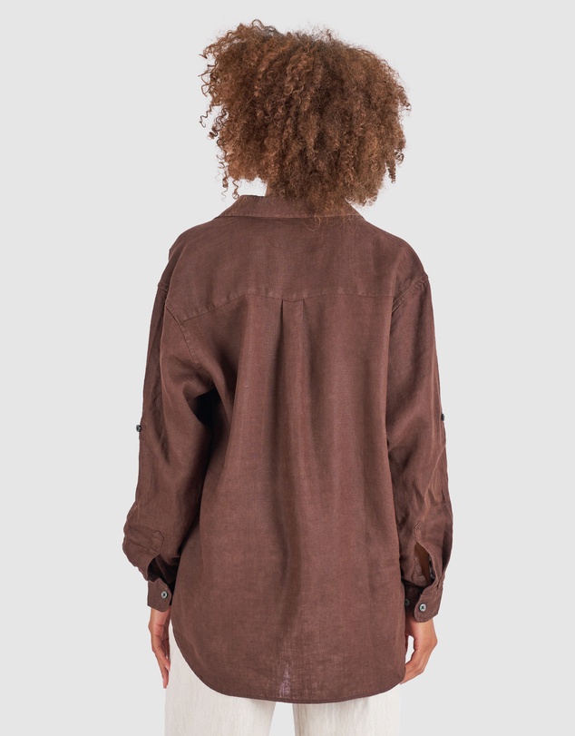 CAMIXA - Luna Oversize Linen Shirt