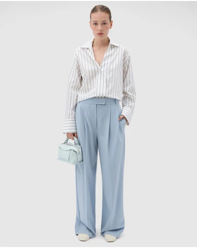 Oroton - Fluid Stripe Shirt