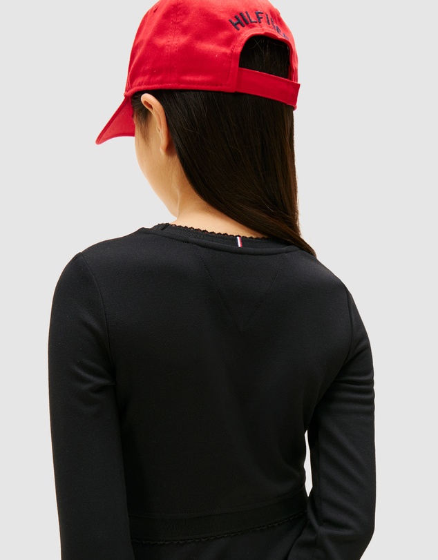 Tommy Hilfiger - Punto Long Sleeve Skater Dress - Kids