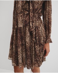 Country Road - Print Cheetah Mini Dress