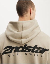 Cotton On - Box Fit Graphic Hoodie