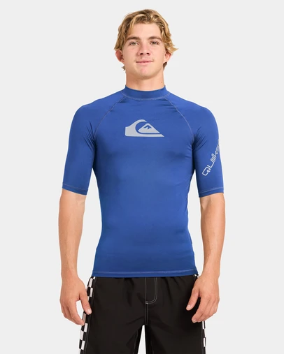 Quiksilver - Mens All Time UPF 50 Short Sleeve Rashguard