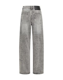 ONE TEASPOON - Smoke Jackson Mid Waist Wide Leg Jeans