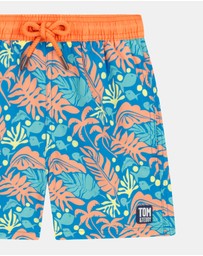 Tom & Teddy - Botanical Swim Shorts