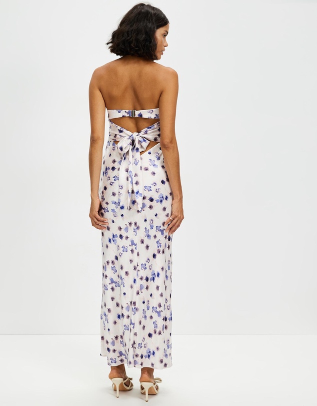 Third Form - Blue Bell Bias Strapless Dress