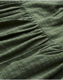 Seasalt - Seasalt Cornwall Green Purslane Tiered Midi Skirt