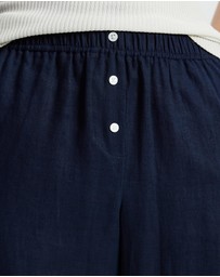 White By FTL - Robin Linen Pants