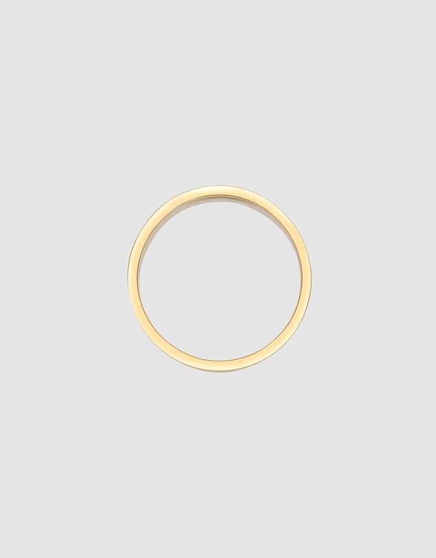 Kuzzoi - ICONIC EXCLUSIVE - Enamel Band Ring in Gold-Plated 925 Sterling Silver