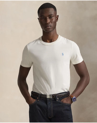 Polo Ralph Lauren - Custom Slim Fit Jersey Crewneck T-Shirt
