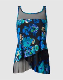 Miraclesuit Swimwear  - Secret Garden Mirage Loose Fit Slimming Underwired Tankini Top