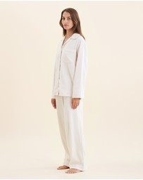 Papinelle - Super Soft Brushed Herringbone PJ