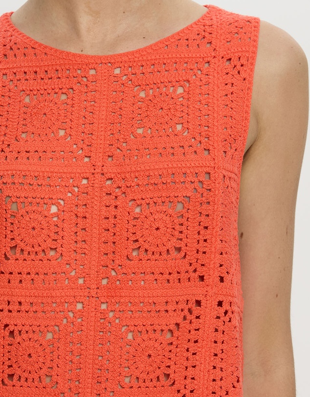 KIVARI - Brenna Crochet Mini Dress