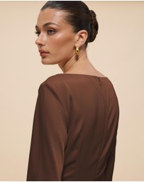 CHANCERY - Gigi Long Sleeve Maxi Dress