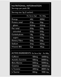 SWIISH - Power Up Pre-Workout Sachets