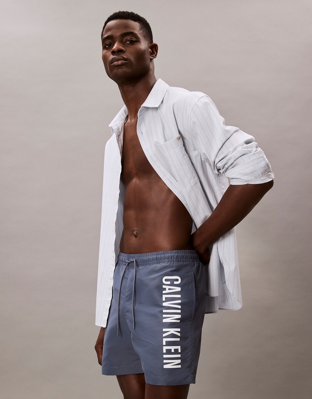 Calvin Klein - Intense Power Medium Drawstring Swim Shorts