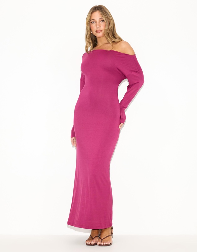 Dazie - Nightcap One Shoulder Maxi Dress