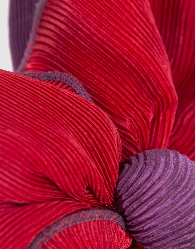 Max Alexander - Red and Purple Racing Fascinator