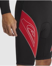 Quiksilver - Mens 2/2mm Mercury Chest Zip Long Sleeves Springsuit