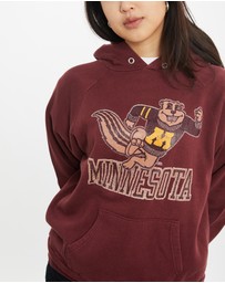 Vintage by The Real Deal - Pre Loved - Vintage 80s Champion NCAA Minnesota Golden Gophers Hooded Sweatshirt