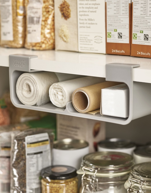 Joseph Joseph - CupboardStore™ Film, Foil & Bag Organiser (Grey)