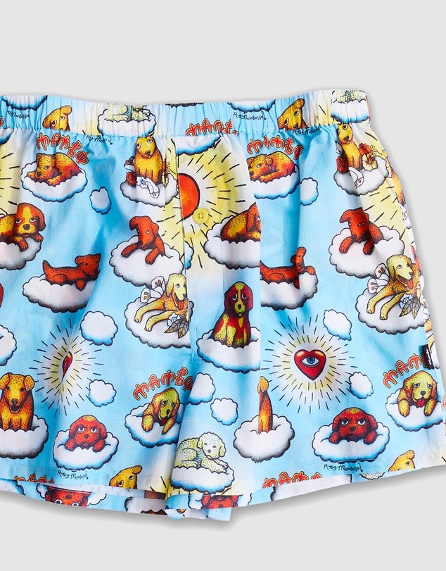 Kip&Co - KipCo x Mambo Puppies Babies Organic Cotton Short Sleeve Nightie - Babies-Kids