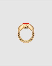 Breda - Nocturne Gold Expandable Ring Watch, 16MM