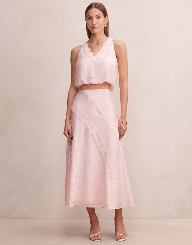 Forever New - Maeve Lace Tie Top
