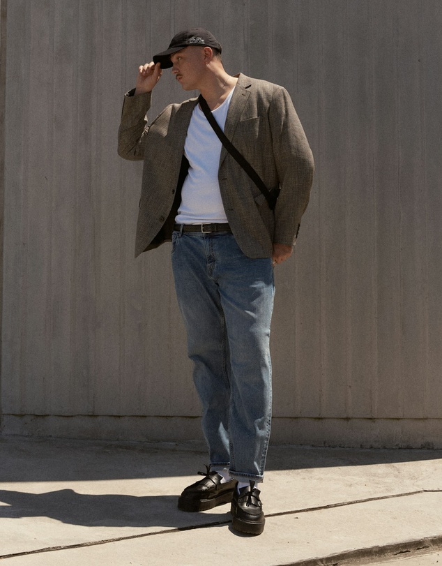 Johnny Bigg - Barker Check Stretch Blazer