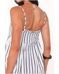 Petal & Pup - Cole Mini Dress - Blue Stripe