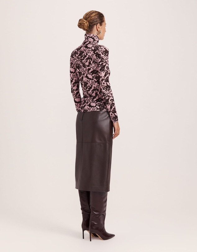 SABA - Truffle Wool Long Sleeve Top