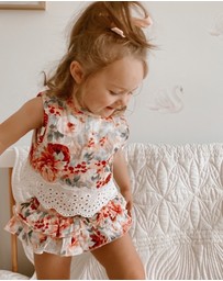 WITH LOVE FOR KIDS - Ruffle Bloomers Cotton Muslin - Babies - Kids